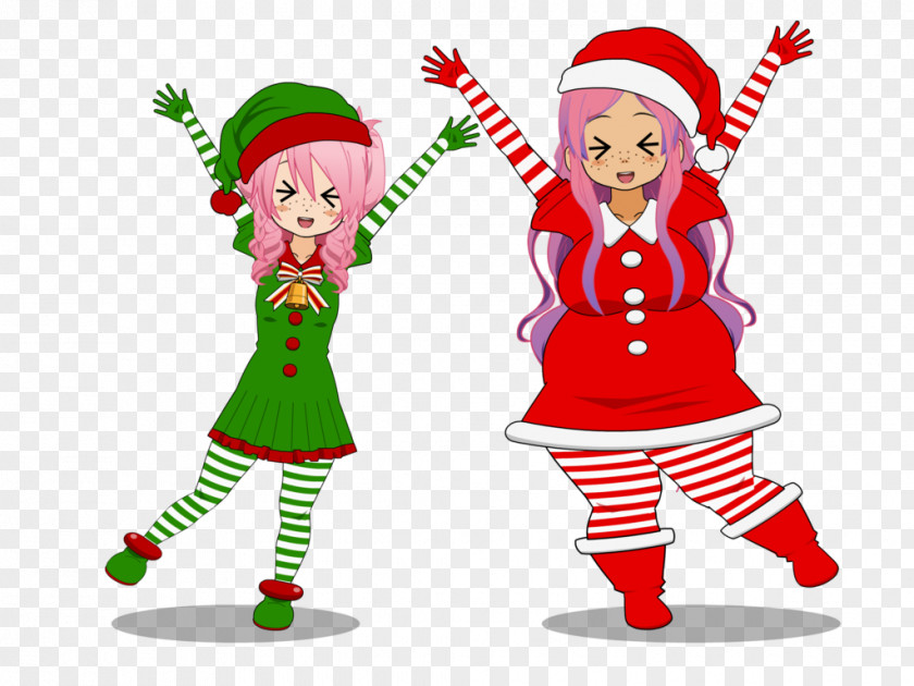 Dreaming Zz Christmas Tree Santa Claus Ornament Elf Clip Art PNG