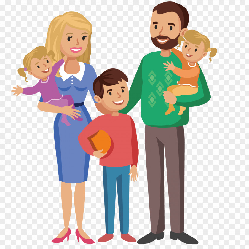 Happy Family Parent Illustration PNG