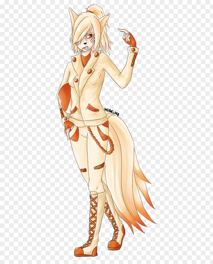 Nine Tails Carnivora Mythology Legendary Creature Cartoon PNG