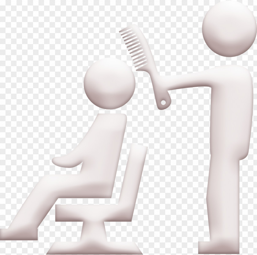 People Icon Hair Salon Comb PNG