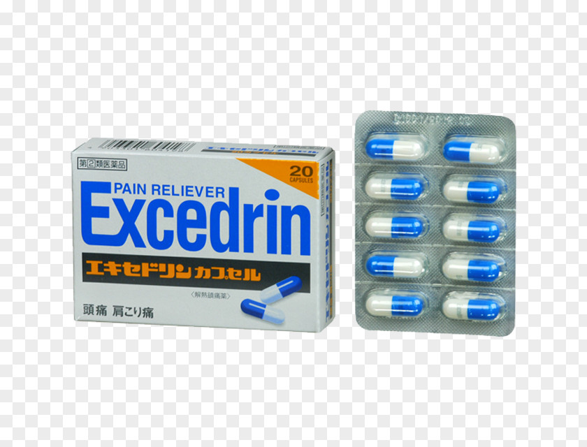 Tablet Excedrin Analgesic Over-the-counter Drug Pharmaceutical Pain PNG