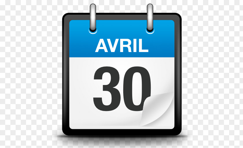 Thirty Calendar Date Clip Art PNG