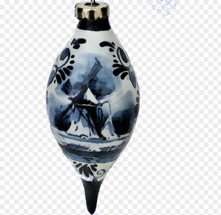 Blue And White Porcelain Glass Ceramic Vase PNG