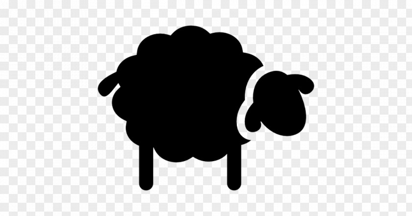 Glass Shetland Sheep Black Wool Clip Art PNG