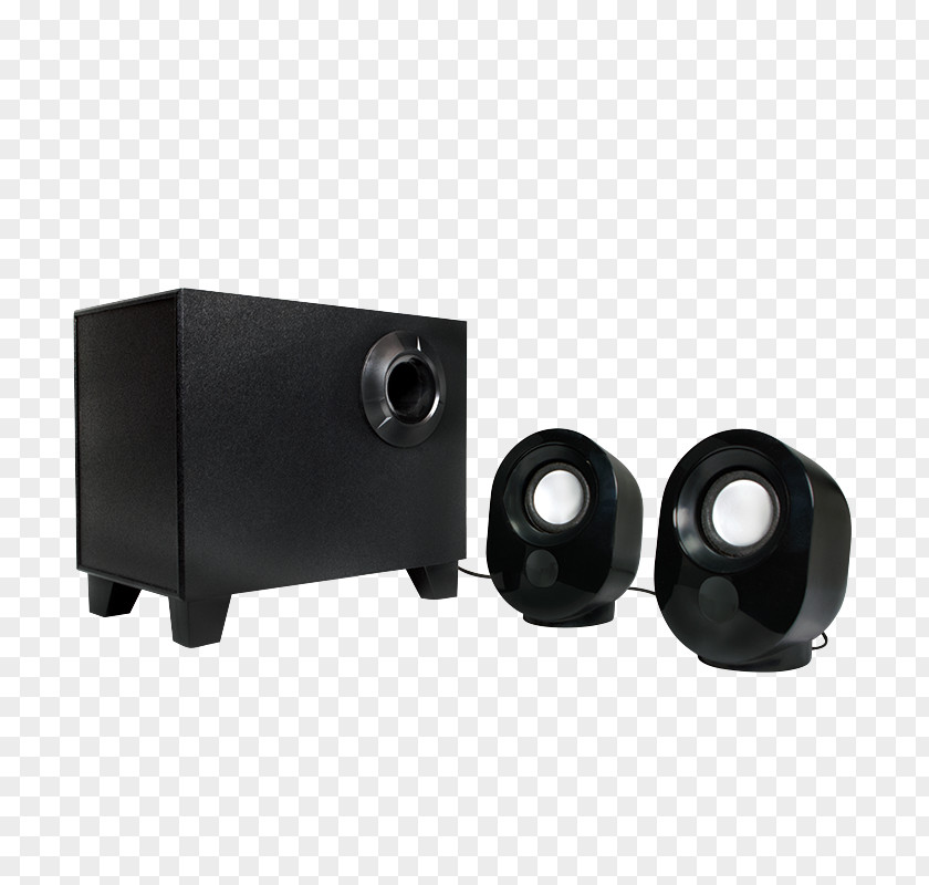USB Computer Speakers Subwoofer Loudspeaker Powered Stereophonic Sound PNG