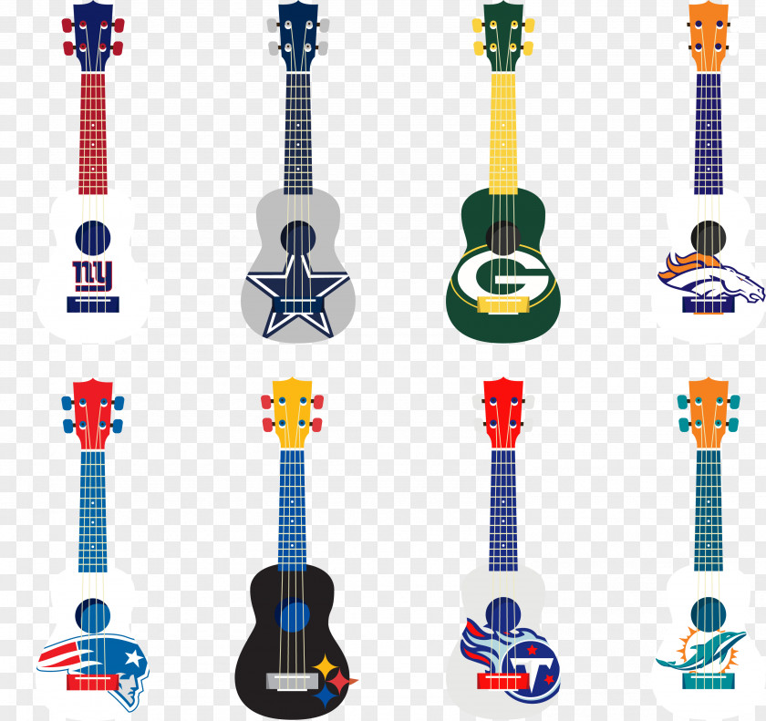 Features Painted Guitar PNG