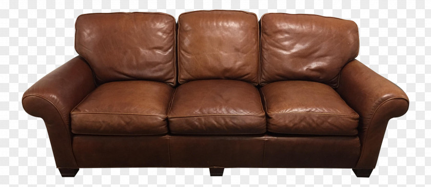 Leather Sofa Loveseat Couch Recliner Chairish PNG