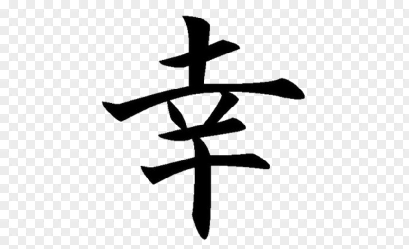 Symbol Kanji Chinese Characters Luck Meaning PNG