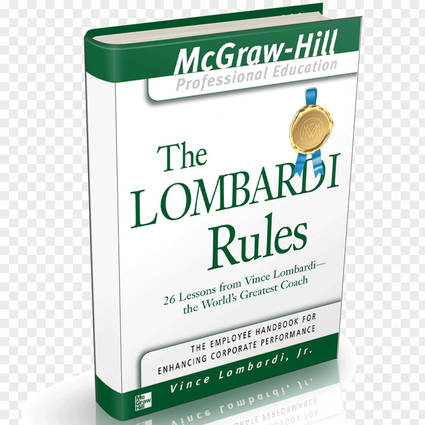 Book The Lombardi Rules World's Greatest Coach Brand PNG