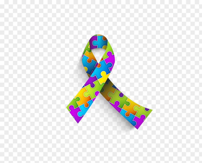 Vector Tie Euclidean World Autism Awareness Day Illustration PNG