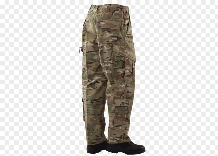 Boot Cargo Pants MultiCam Army Combat Uniform TRU-SPEC PNG