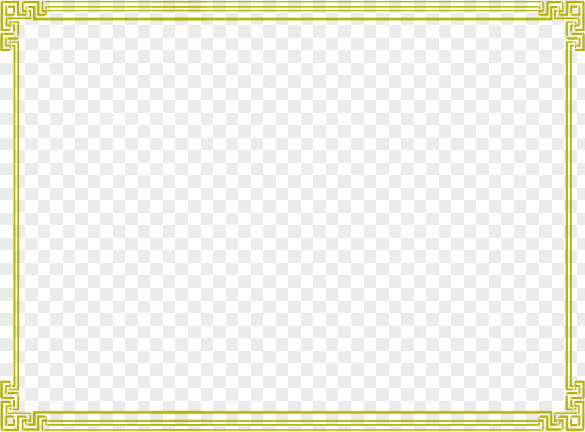 Dark Yellow Square Frame Material Area Angle Pattern PNG