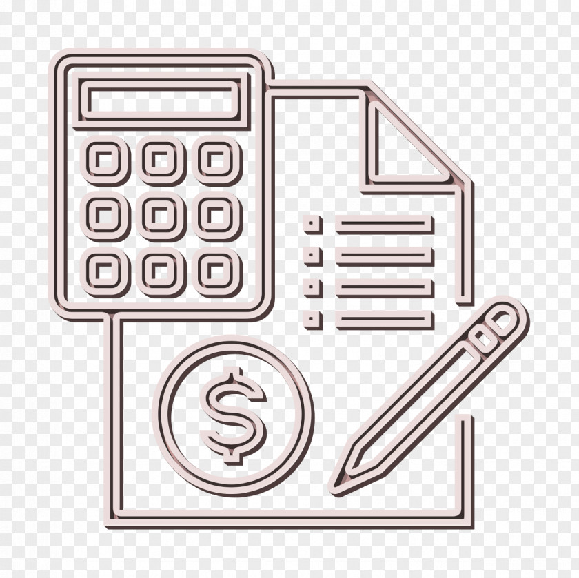 Lock Money Icon Accounting PNG