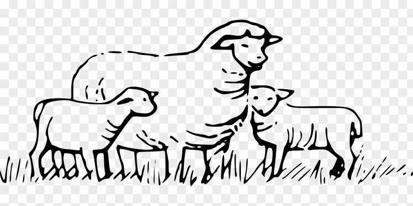 Sheep Black Clip Art PNG