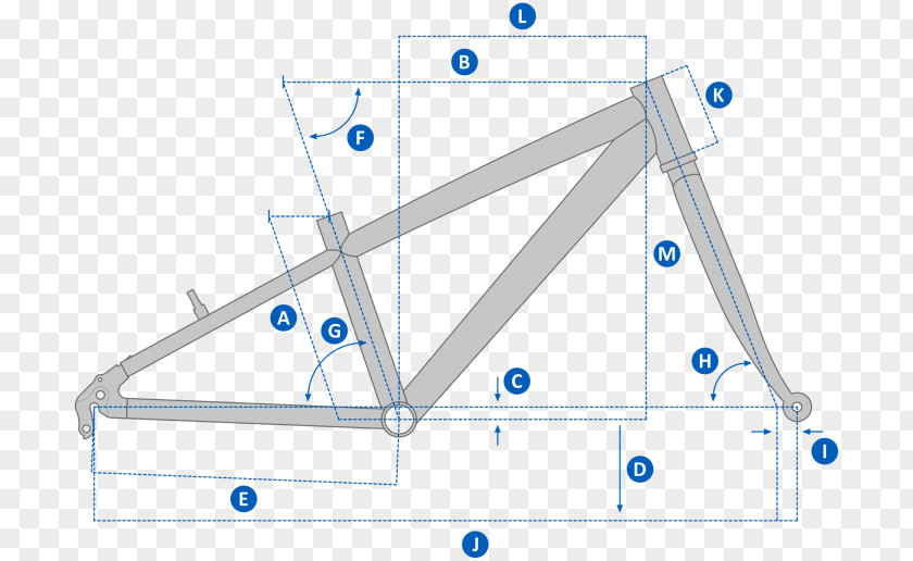 Bicycle Geometry Frames Triangle Gios PNG