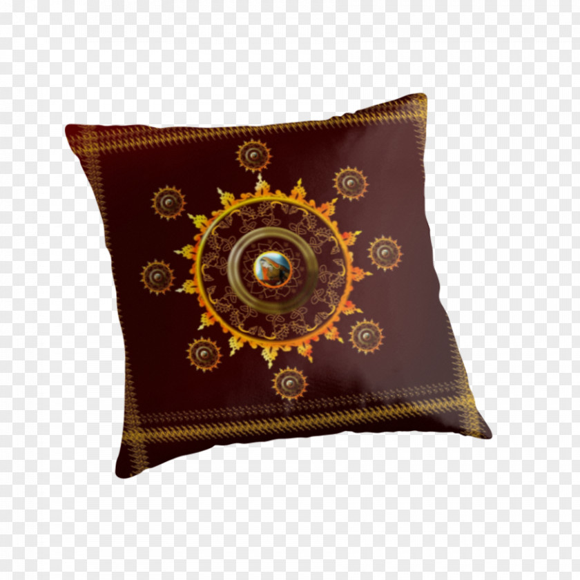 Lotus Aestheticism Throw Pillows Cushion Rectangle PNG
