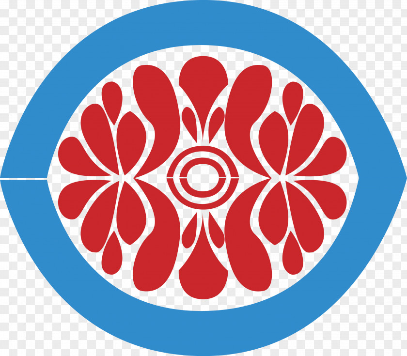 Rangoli Rotational Symmetry Circle Pattern PNG