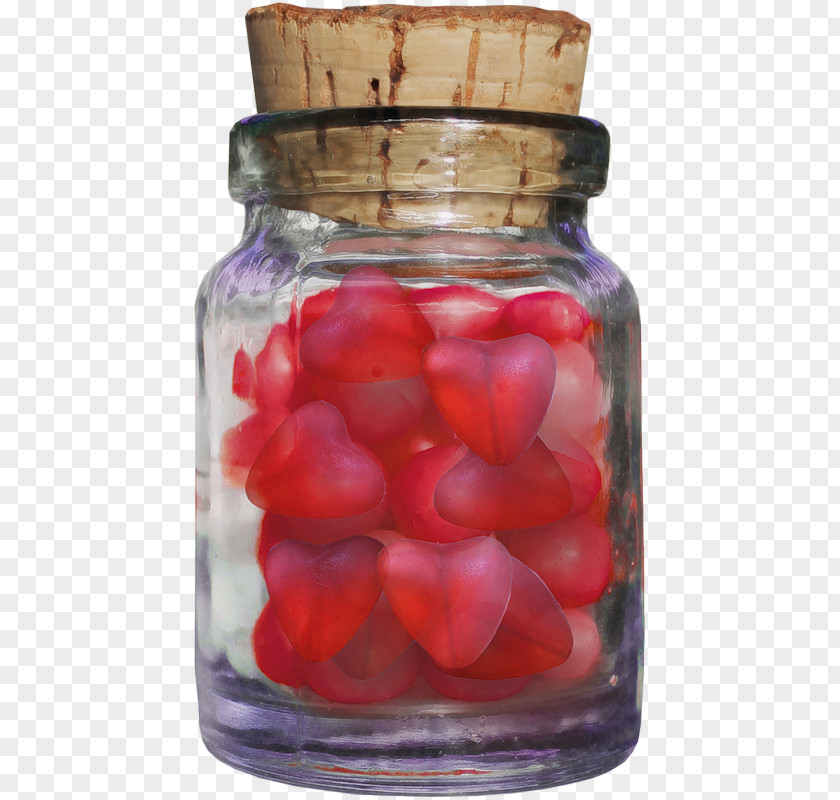 Red Means Love Child Of Glass Bottle Transparency And Translucency PNG