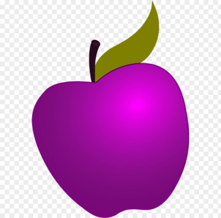 Red Purple Cliparts Candy Apple Clip Art PNG