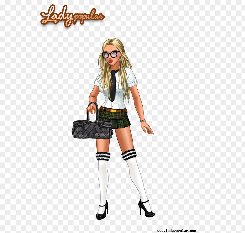 Stereotype Lady Popular Fashion Web Browser Game PNG