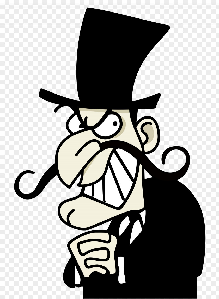 VİLLAİN Snidely Whiplash YouTube Dudley Do-Right Villain Moustache PNG