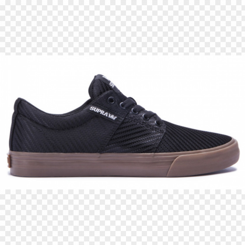 BLACK SNEAKERS Skate Shoe Sneakers Supra Footwear PNG