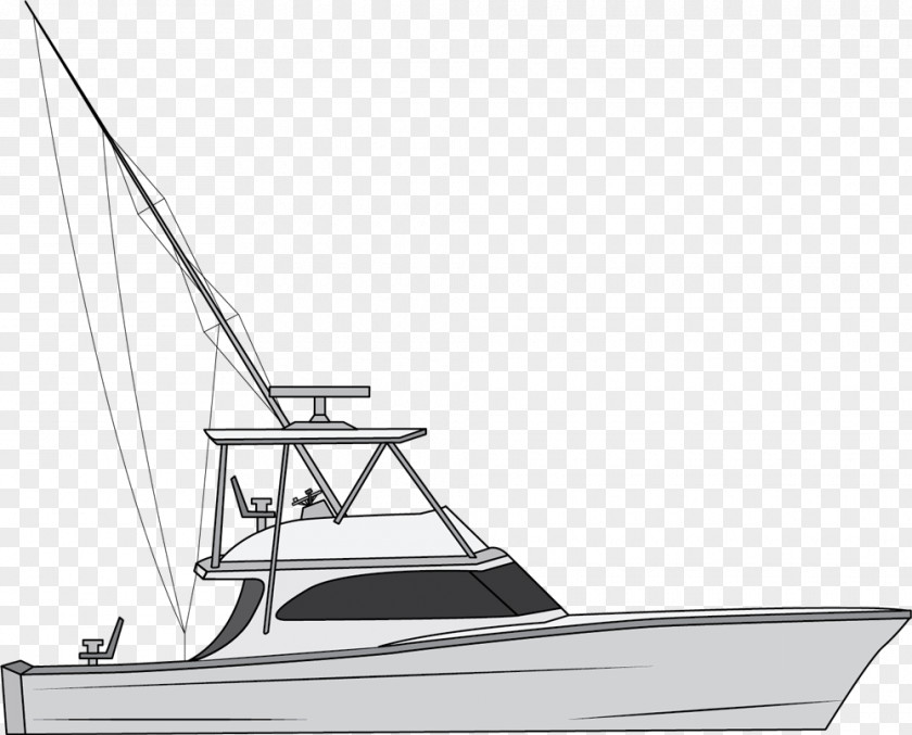 Boat Fishing Vessel Drawing Clip Art PNG