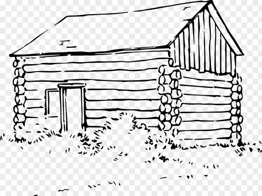 Cabin Log Cottage Clip Art PNG