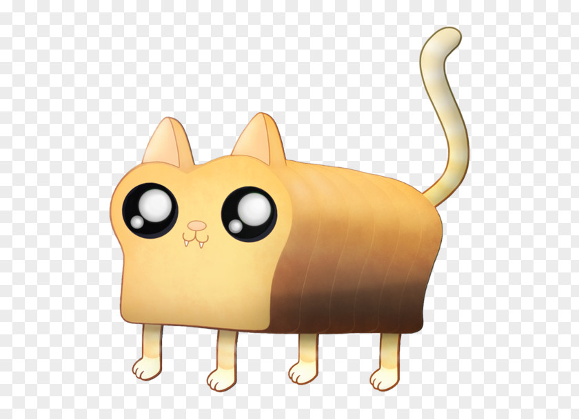 Cat Whiskers Toast Bread Drawing PNG