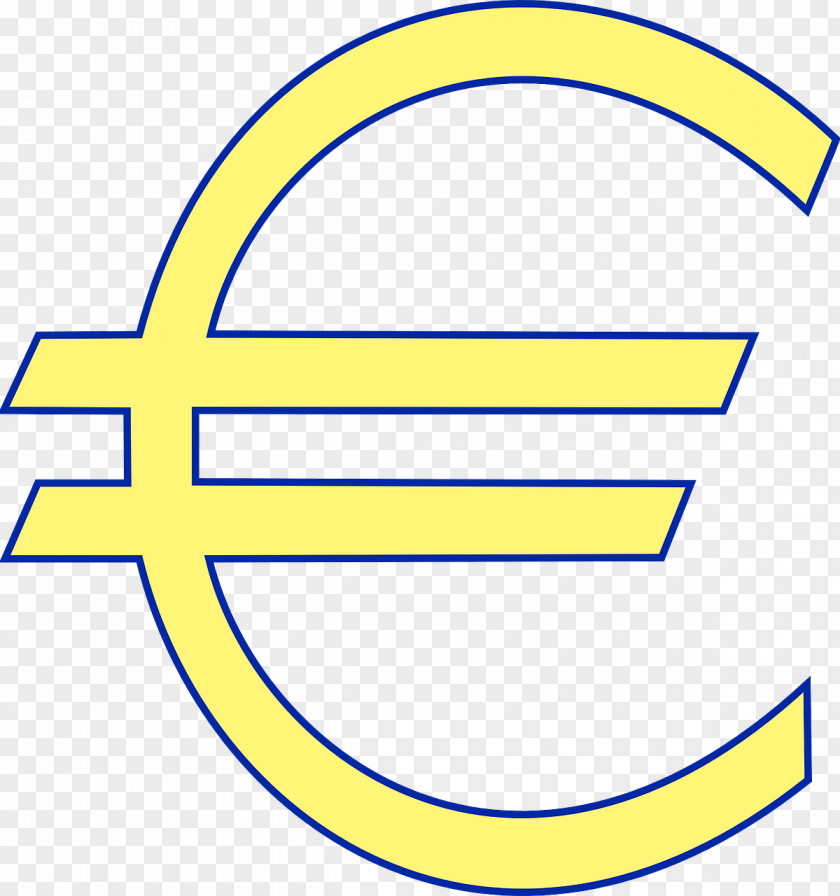 Euro Sign Currency Symbol Clip Art PNG