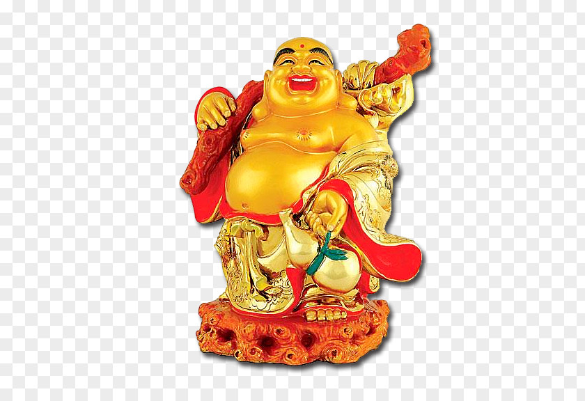 Maitreya Buddha Statue Golden Daibutsu Buddharupa PNG