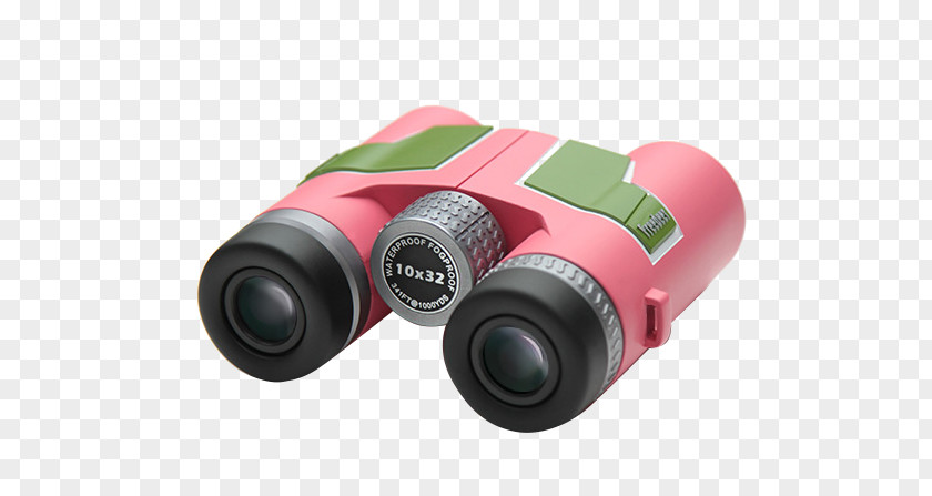 Pink Binoculars Icon PNG