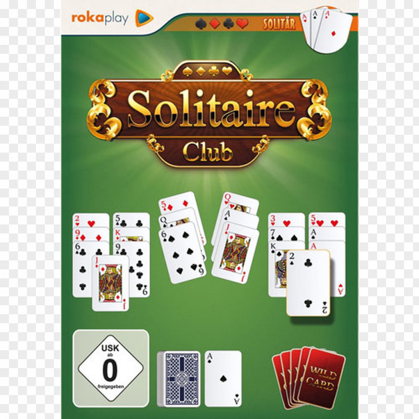 Suit Card Game Patience Microsoft Solitaire Mahjong Club PNG