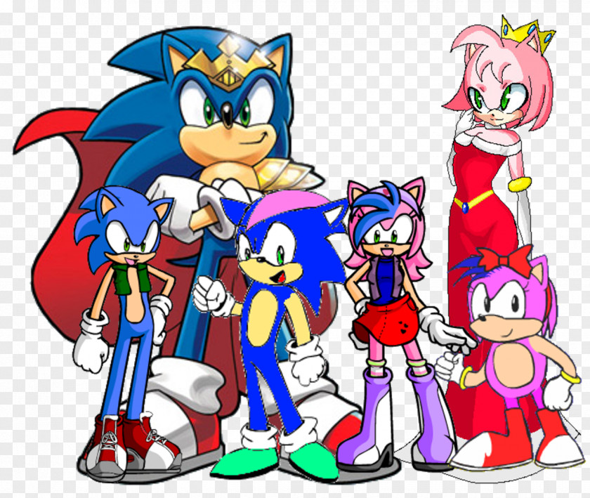 Amy Sonic The Hedgehog Ariciul Chaos And Black Knight Tails PNG