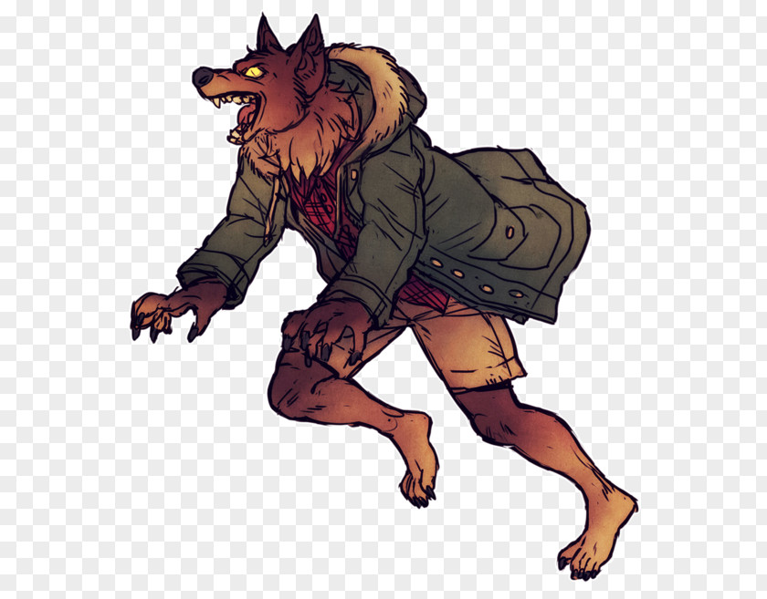 Bear Canidae Dog Werewolf Illustration PNG