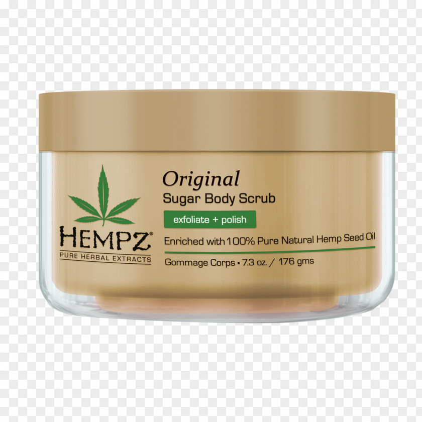 Body Scrub Hempz Original Herbal Moisturizer Lotion Exfoliation Shower Gel PNG