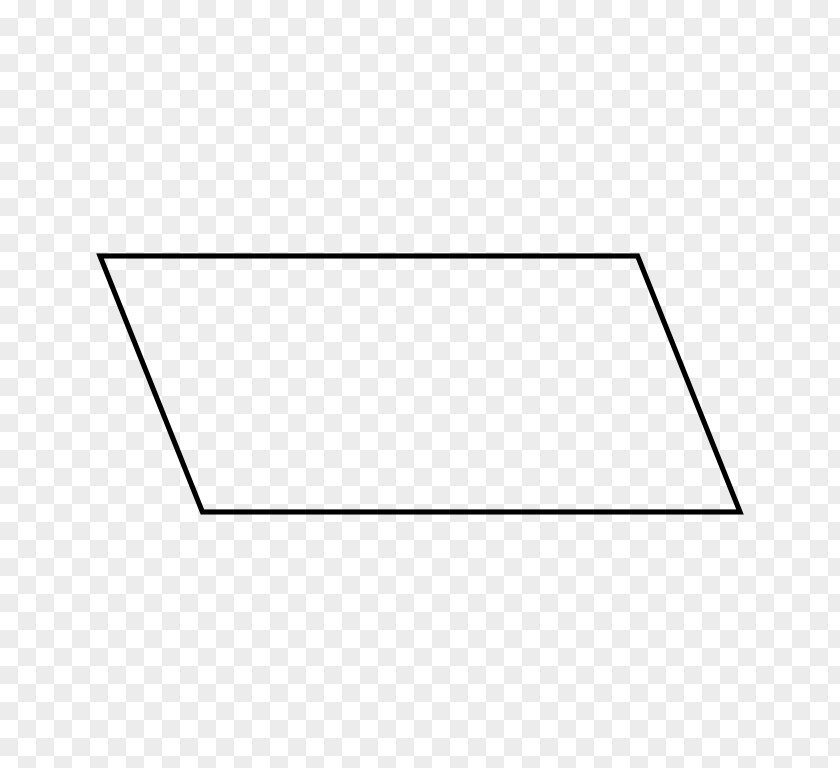 Quadrilateral Parallelogram Area Rectangle Geometry Shape PNG