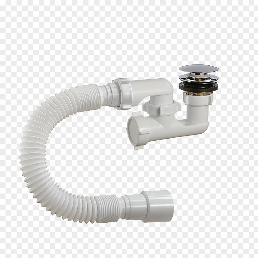 Sink Pipe Siphon Steel Plastic PNG