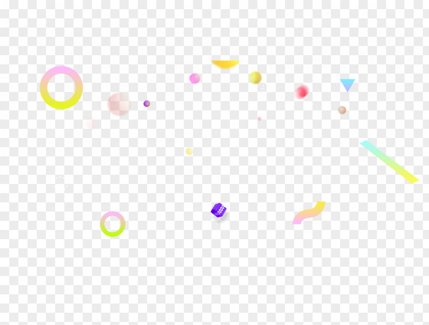 Color Circle Floating Material Desktop Wallpaper Font PNG