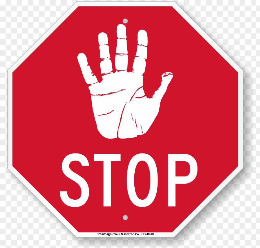 Stop Sign Traffic Warning PNG