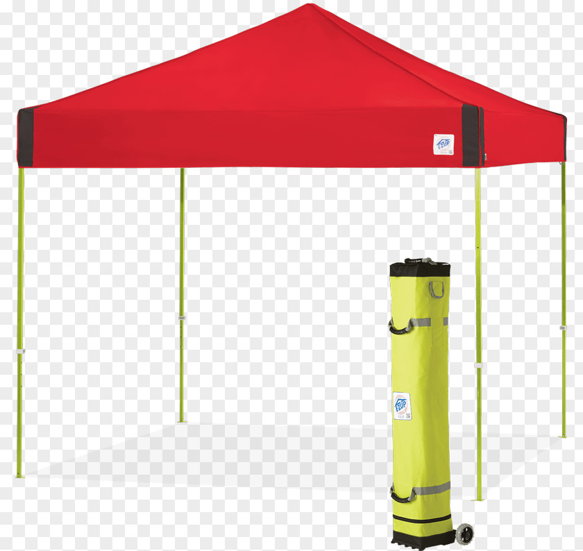 Stretch Tents E-Z UP Pyramid 10x10 Ft. Canopy Pop Up Tent 10 X Instant Shelter PNG