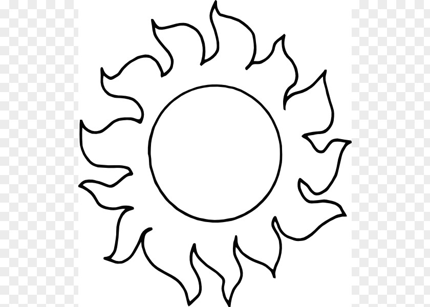 Sun Clip Art White Black Sunlight PNG