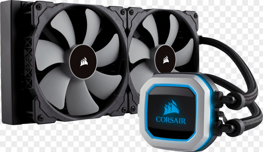 Water Cooling Curve Corsair Hydro Series CPU Cooler Computer System Parts CORSAIR Pro Rgb Liquid Cpu Components Power Supply Unit PNG