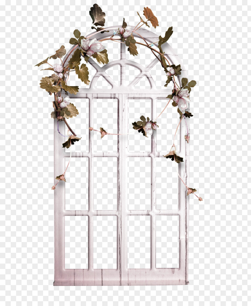 White Simple Tree Rattan Window Decoration Pattern House Painter And Decorator PNG