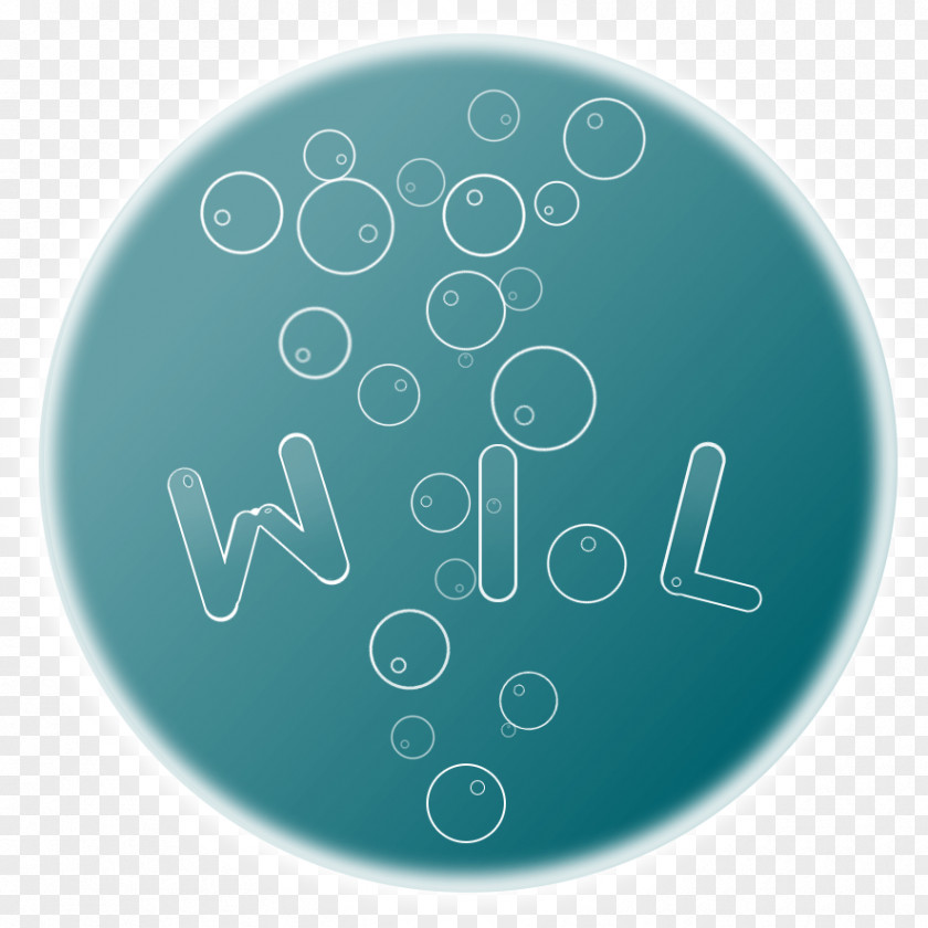 Circle Turquoise Font PNG