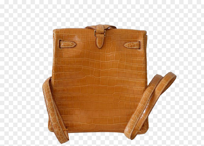 Hermes Staff Handbag Brown Caramel Color Leather /m/083vt PNG