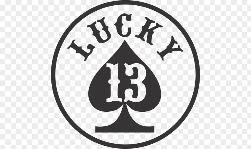 Lucky Luck Sticker Friday The 13th Decal Superstition PNG