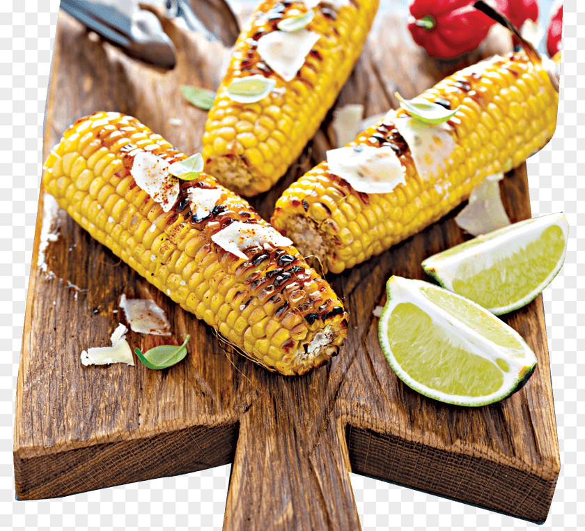 Roasted Corn On The Cob Barbecue Recipe Macaroni And Cheese Maize PNG