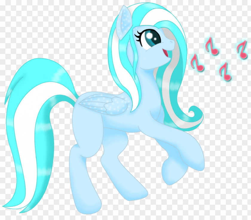 Snowdrift Horse Octopus Turquoise PNG