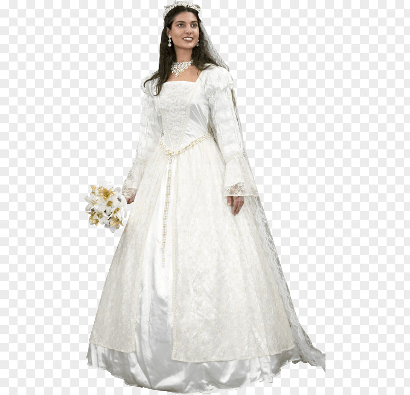 Wedding Veil Dress Gown Bride PNG